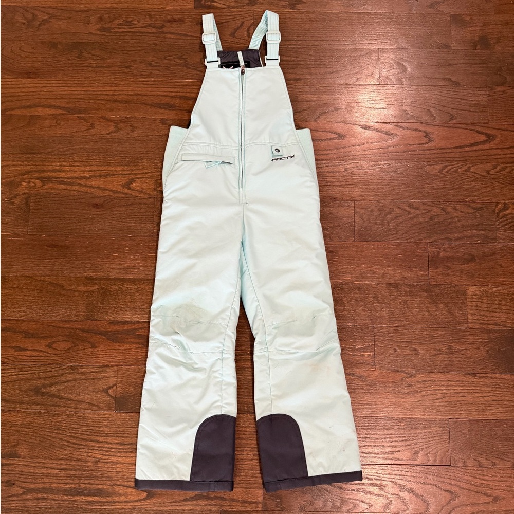 Girl’s Arctic Snow Bib - Pale Turquoise